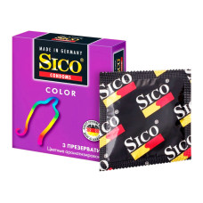 През. SICO Color цветные ароматизированные №3