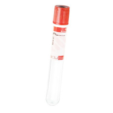 Пробирка вакуумная д/крови VACUSERA 4 мл с активатором свертывания 13 ×75 мм стер.№100