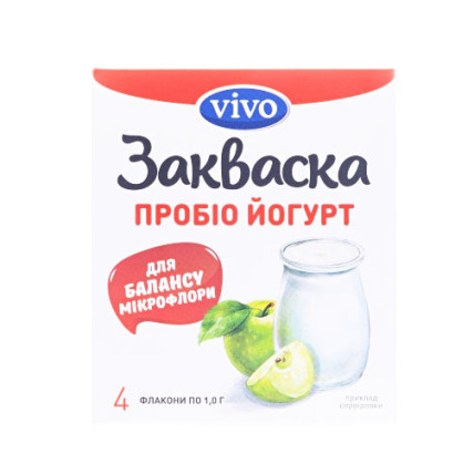 ЗАКВАСКА бактериальная VIVO №4 Пробио йогурт
