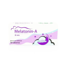 МЕЛАТОНІН- А таблетки для сну №50