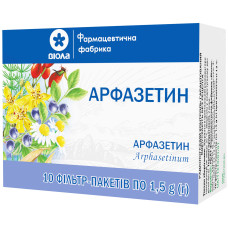 АРФАЗЕТИН сбор по 1,5 г в фил.-пак. №10