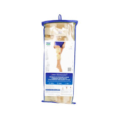 Бандаж на колінний суглоб Медтекстиль з ребрами жорсткості, посилена фіксація, р.M / L люкс 6112