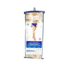 Бандаж на колінний суглоб Медтекстиль з ребрами жорсткості, посилена фіксація, р. S люкс 6112