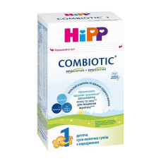 Хипп смесь молочная Combiotiс 1 с рожд. 900г 2435 карт.уп.