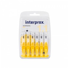 INTERPROX 4G MINI щетка межзубная, 1.1 мм, 6 шт.