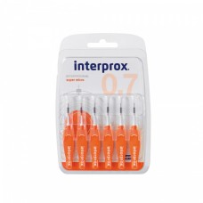 INTERPROX 4G SUPER MICRO щетка межзубная, 0.7 мм, 6 шт.