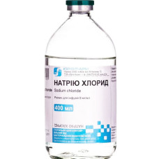 НАТРИЯ ХЛОРИД раствор д/инф. 0,9 % по 400 мл в бутыл.