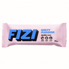 FIZI GUILTY PLEASURE - ДВОЙНОЙ КОКОС шоколадный батончик 45г (DOUBLE COCONUT)