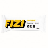 FIZI PROTEIN - ФУНДУК + ШОКОЛАД протеиновый батончик 45г (HAZELNUT+CHOCO)