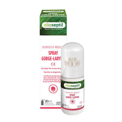 ОЛИОСЕПТИЛ Спрей Горло-Гортань 20 мл OLIOSEPTIL /SPRAY GORGE-LARYNX