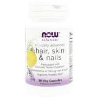 NOW Vegan Hair, Skin & Nails капсулы №30