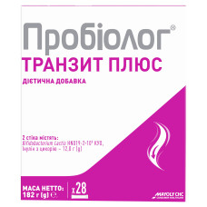 ПРОБИОЛОГ ТРАНЗИТ ПЛЮС порошок 6,5г №28