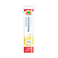 САНЛАЙФ (SUNLIFE) Мультивітаміни Brausetabletten таблетки шипучі №20 у туб.