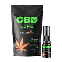 CBD LIFE - олія 5%, спрей оральний фл. 10 мл (М'ята)