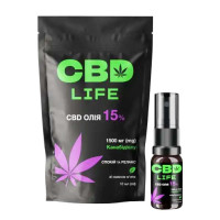 CBD LIFE – масло 15%, спрей оральный фл. 10 мл (Мята)