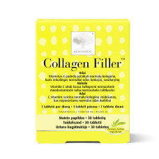 COLLAGEN FILLER от морщин и упругости кожи, таблетки №30 (NEW NORDIC)