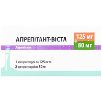 Апрепітант-Віста комбі-упак.: капс. тв. по 125 мг+капс. тв. по 80 мг №3