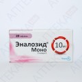 ЭНАЛОЗИД® МОНО таблетки по 10 мг №20 (10х2)