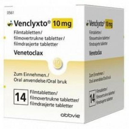 Венкліксто таблетки, в/плів. обол. по 10 мг №14 (2х7)