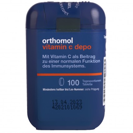 Ортомол Vitamin C depo, таблетки на 100 дней. (ORTHOMOL 1247300)