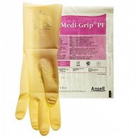 Перчатки Medi-Grip Latex PF, латекс.хирур. без пудры стер.  р.7,5