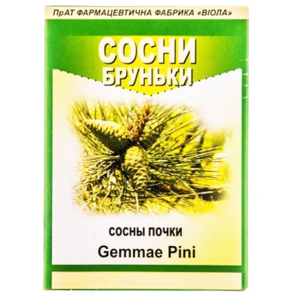 СОСНЫ почки по 50 г в пач. с внут. пак.