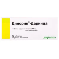 ДИНОРИК®-ДАРНИЦА таблетки, п/о, №10 (10х1)
