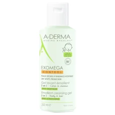 A-DERMA EXOMEGA контрол гель-эмолент 2-в-1 200мл