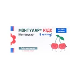 МОНТУЛАР Кідс табл.жув.5 мг№30 (10х3)3 бліст.