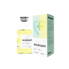 МОФИЦИН раствор д/инф. 400 мг/250 мл по 250 мл во флак.